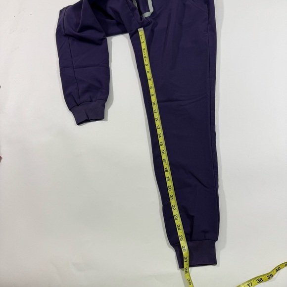 Figs Zamora Jogger Scrub Pants Purple Shadow PO2199 - Picture 4 of 6